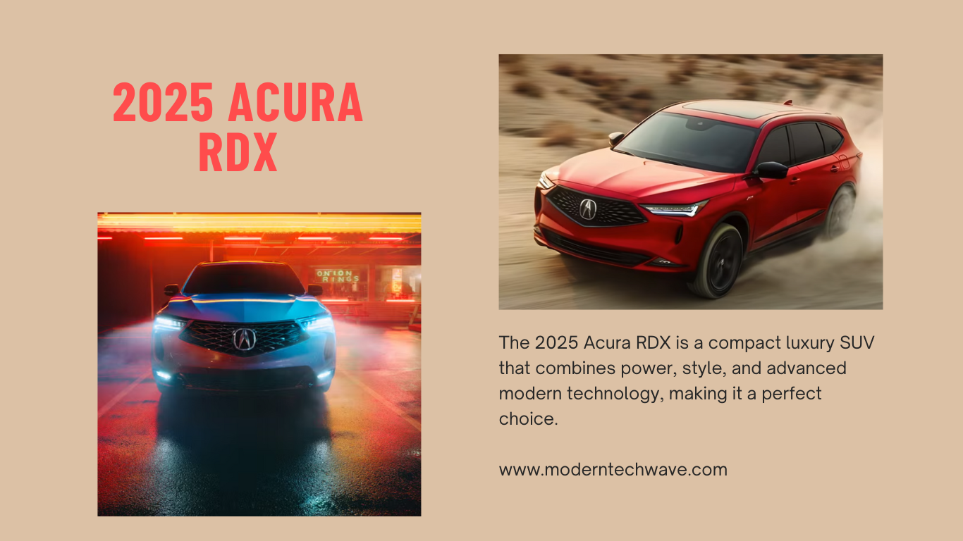 The concept for the Next Generation 2025 Acura RDX is the ultimate luxury SUV.